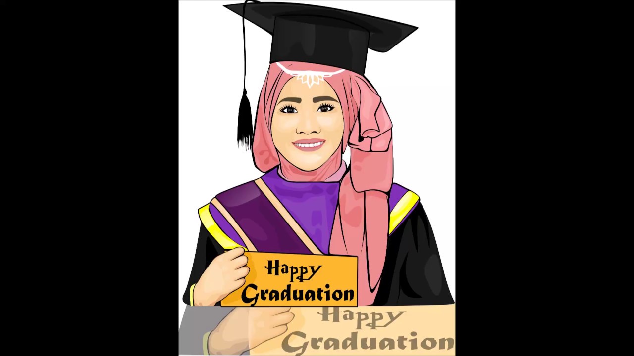 1280x720 Vector Art Graduation Gift In Corel Part Ii