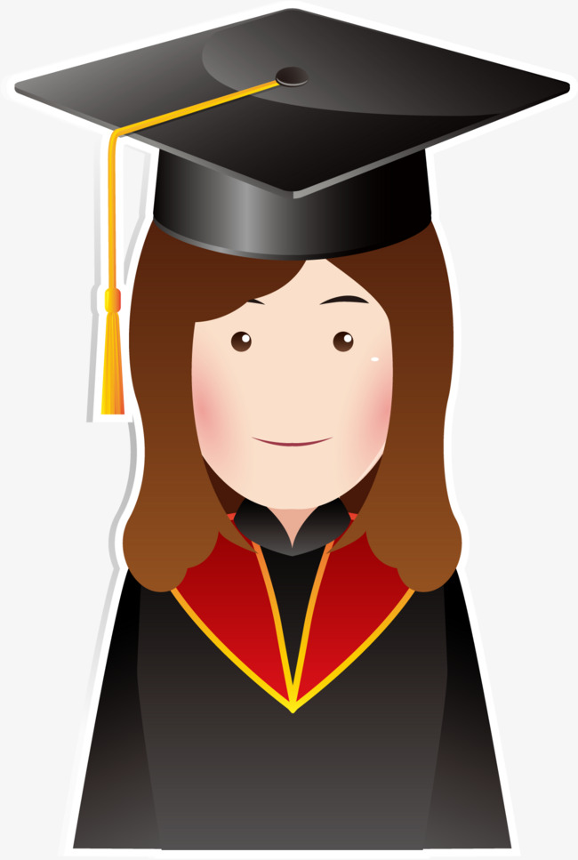 650x967 Vector Graduates, Vector, The University, Senior Middle School Png