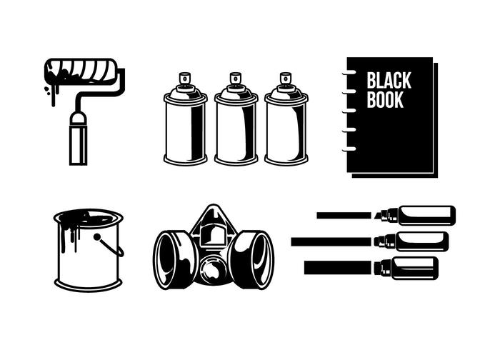 700x490 Graffiti Tools Vector