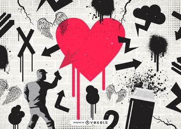 365x260 Graffiti Vector Amp Graphics To Download