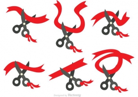 285x200 Grand Opening Ribbon Free Vector Graphic Art Free Download (Found