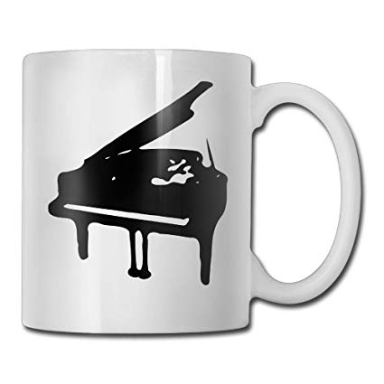 425x425 Grand Piano Vector Design Personalized Print Travel
