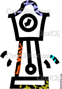209x300 Grandfather Clock Vector Clip Art