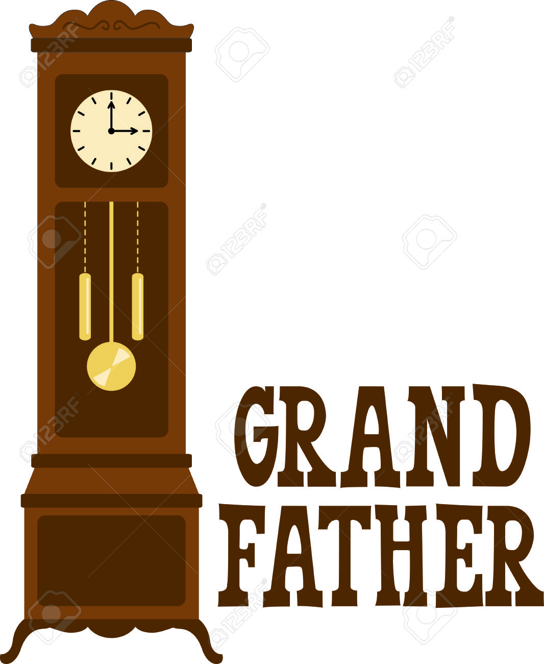 1066x1300 Grandfather Clock Pendulum Vector