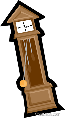 Grandfather Clock Vector at GetDrawings | Free download