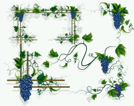 463x368 Grape Vine Leaves Free Vector Download (4,175 Free Vector) For