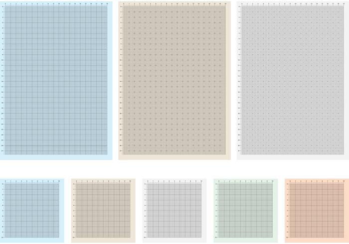 700x490 Millimeter Graph Paper Vector Sheets