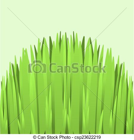 450x470 Hill Green Grass. Green Grass Background For Your Design. Eps10