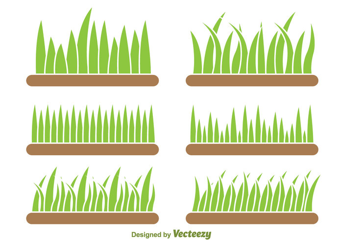 700x490 Background Of Grass Vector Set Free Vectors Ui Download