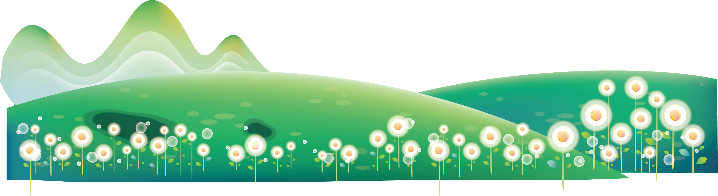 2948x804 Euclidean Vector Illustration