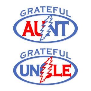 300x300 Grateful Dead Uncle Aunt Cuttable Design Cut File. Vector, Clipart