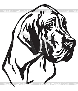 256x300 Decorative Portrait Of Dog Great Dane