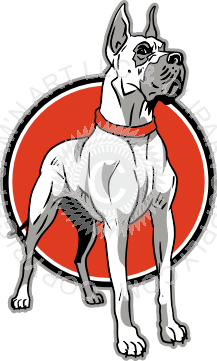 217x361 Great Dane In Color