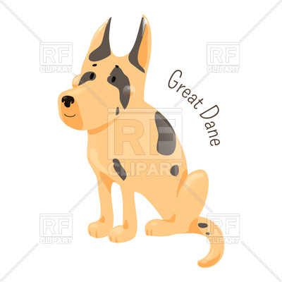 400x400 Great Dane Vector Image Vector Artwork Of Plants And Animals