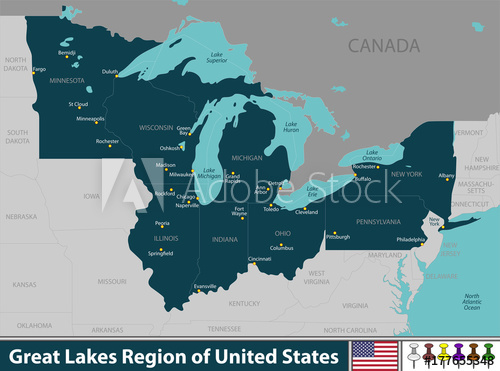 500x371 Great Lakes Region Of United States
