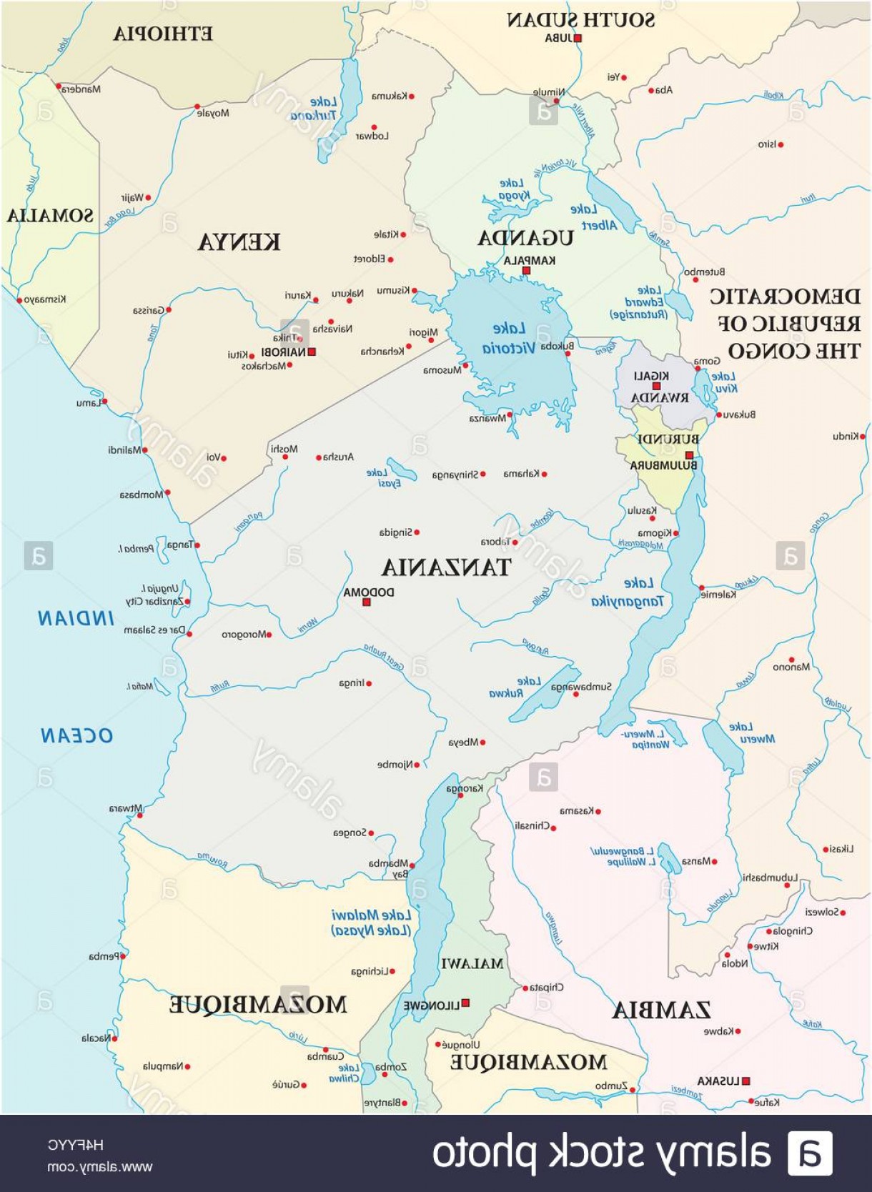 1220x1668 Stock Photo Map Of The African Great Lakes Orangiausa