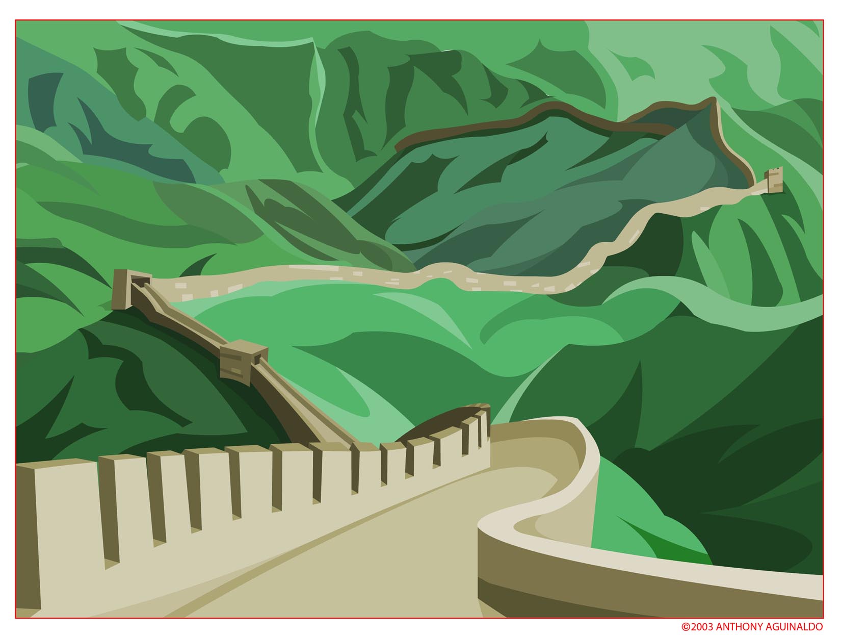 1650x1245 Great Wall By Thisisanton
