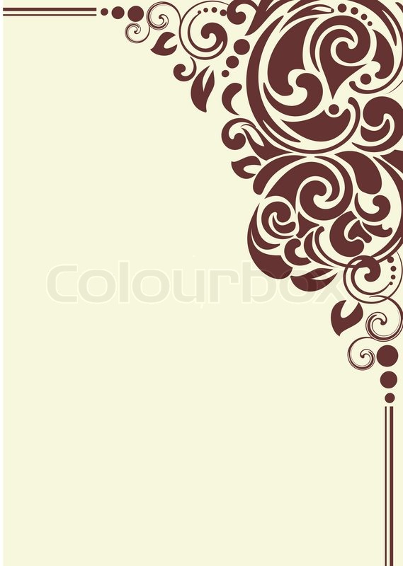 569x800 Abstract Curve Background. Vector Illustration. Stock Vector