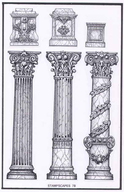 407x629 Greco Roman Columns Pillars Of Wisdom Greek Columns