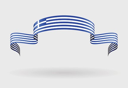 433x299 Greek Flag Vector Stock Vectors