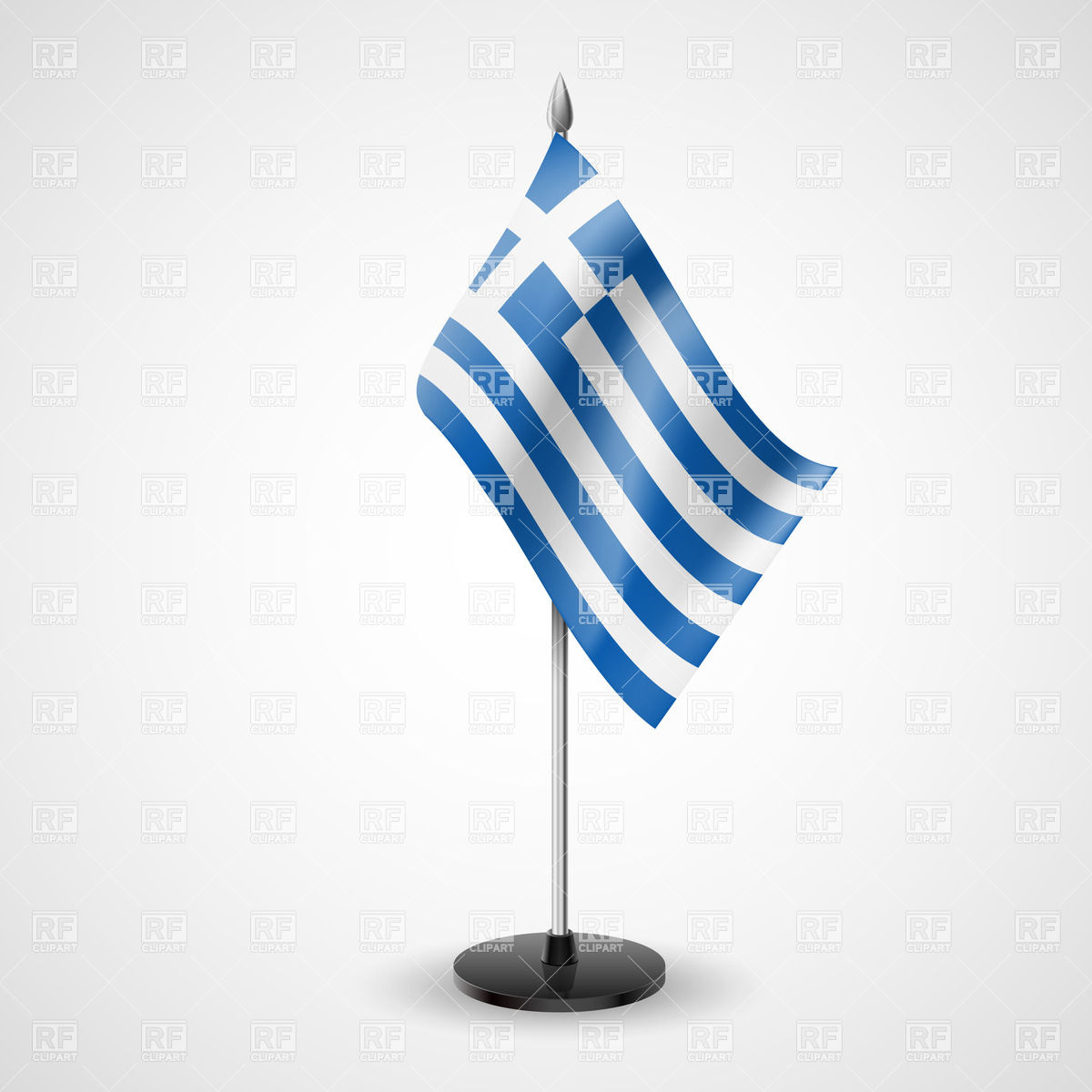 1200x1200 State Table Flag Of Greece Vector Image Vector Artwork Of