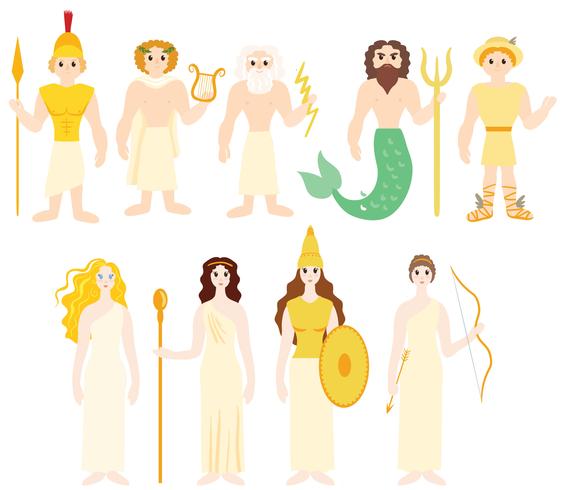 562x490 Free Greek Gods Vectors