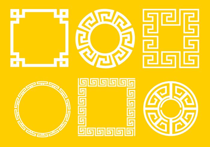 700x490 Greek Key Border Vectors