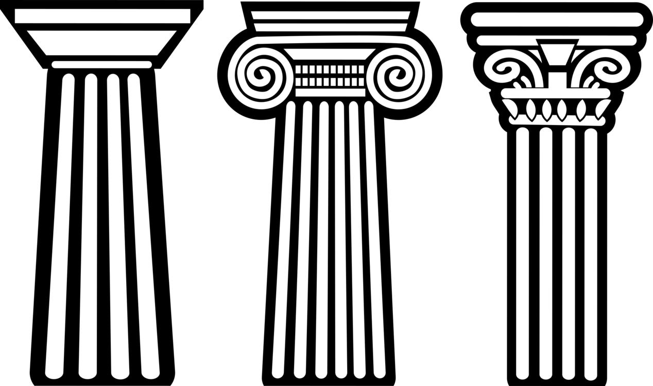 1268x750 19 Pillars Vector Classical Huge Freebie! Download For Powerpoint