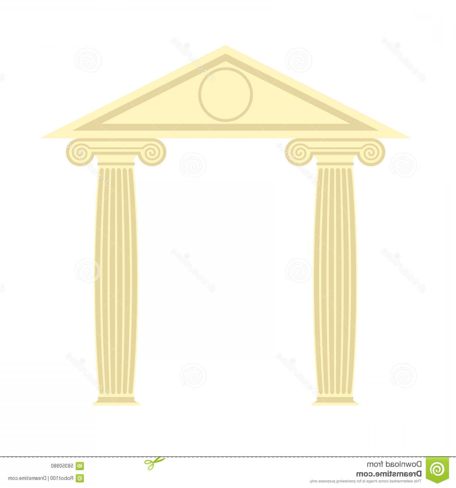 1560x1668 Stock Photo Greek Antique Pillars Vector Image Sohadacouri