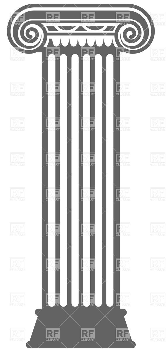 568x1200 Classic Roman Column Vector Image Vector Artwork Of Architecture