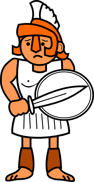 306x594 19 Roman Vector Greek Warrior Huge Freebie! Download For