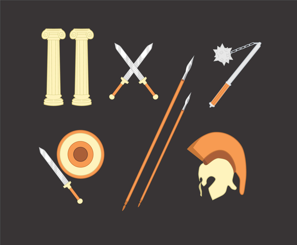 1136x936 Greek Warrior Vector Vector Art Amp Graphics