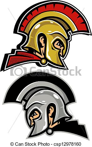 295x470 Achillles And Hector. Greek And Trojan Warrior Heads.