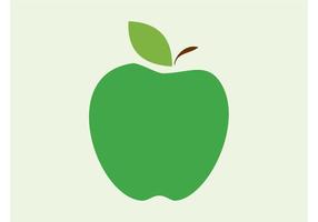 286x200 Green Apple Vector