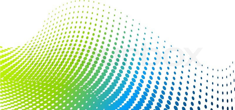 800x376 Green And Blue Halftone Background Stock Vector Colourbox