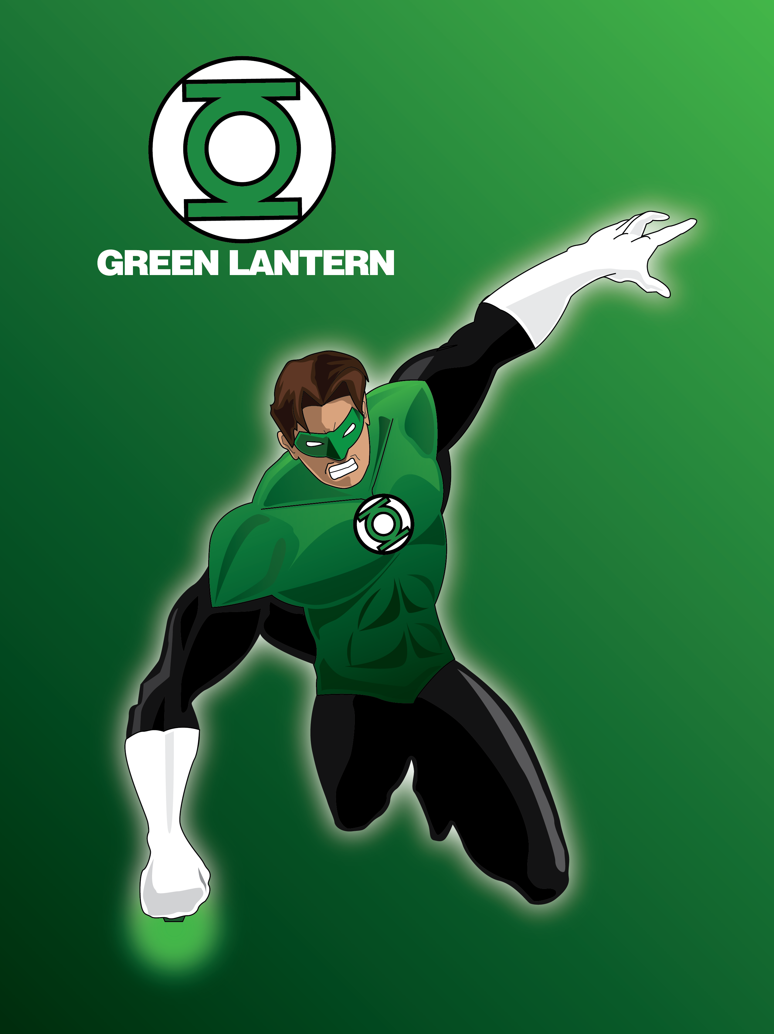 Green Lantern Vector at GetDrawings | Free download