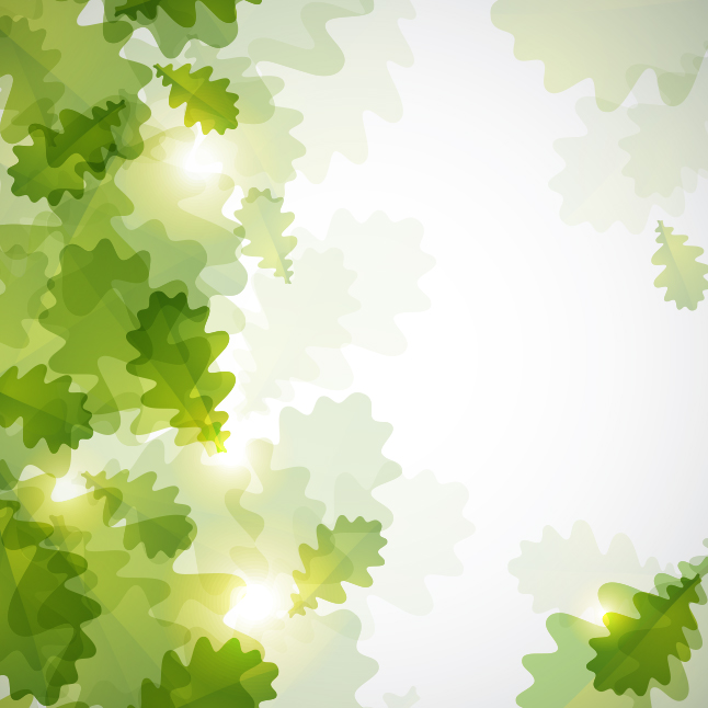 646x646 Bokeh Green Leaves Vector Background Vector Art Amp Graphics