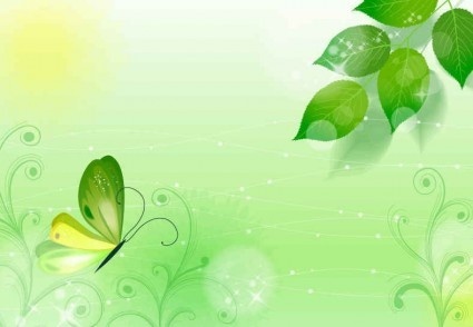 425x294 Spring Green Leaf Background Vector Design Png Images, Backgrounds