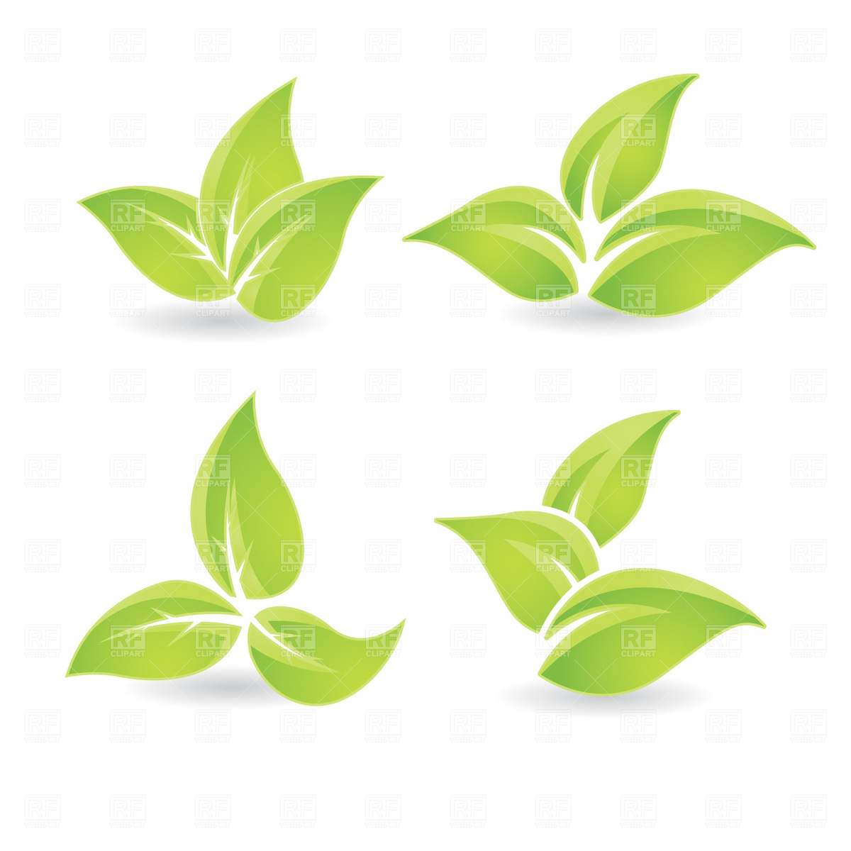 1200x1200 Green Leaf Vector Image Vector Artwork Of Plants And Animals