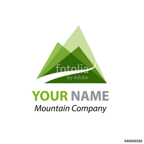 500x500 Abstract Logo Green Mountain