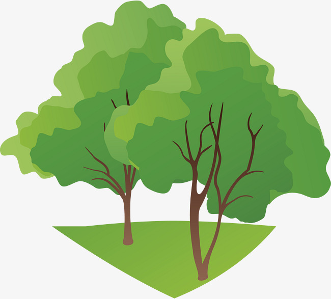650x587 Green Tree Png Vector Element, Green Vector, Tree Vector, Tree