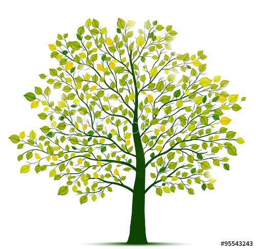 Green Tree Vector at GetDrawings | Free download