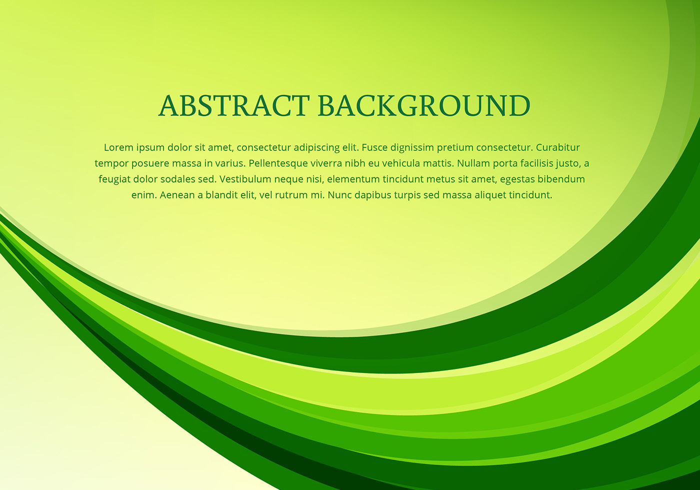 1400x980 Free Vector Vector Green Wave Background