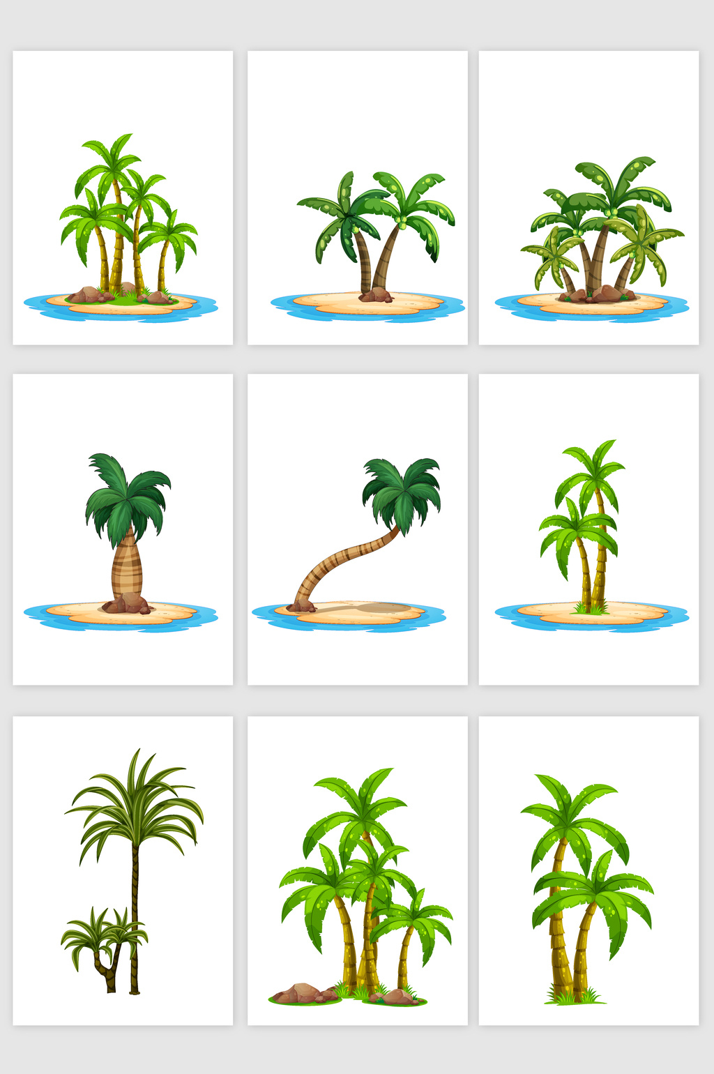 1024x1540 Trees Greenery Vector Design Free Download Pikbest