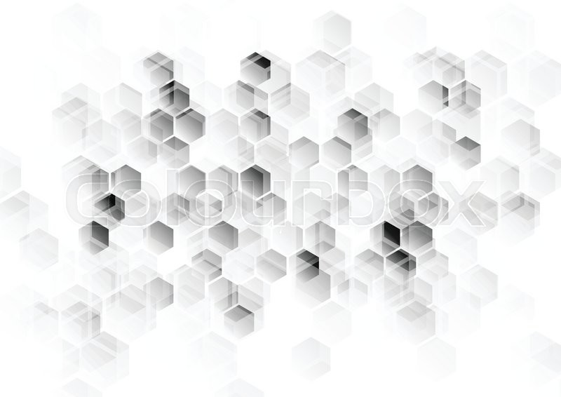 800x566 Abstract Light Grey Tech Background. Vector Design Stock Vector