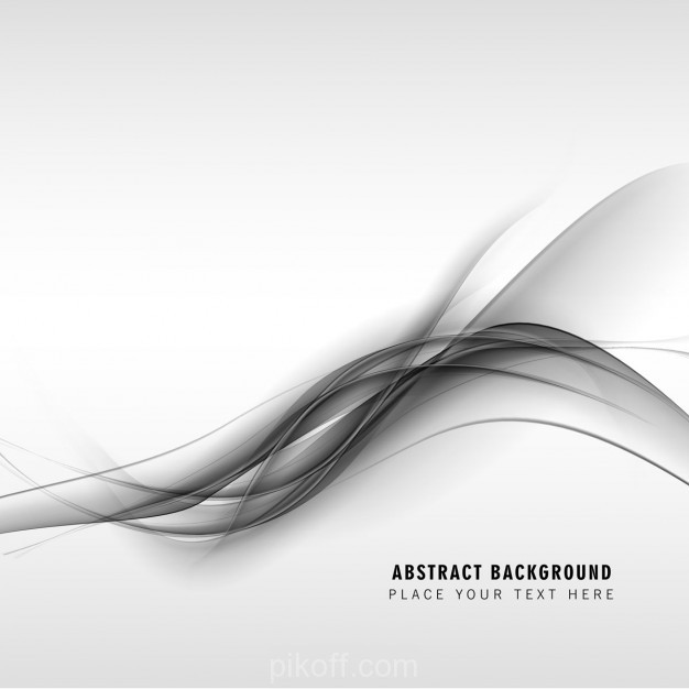 626x626 Ai] Grey Abstract Waves Background Vector Free Download