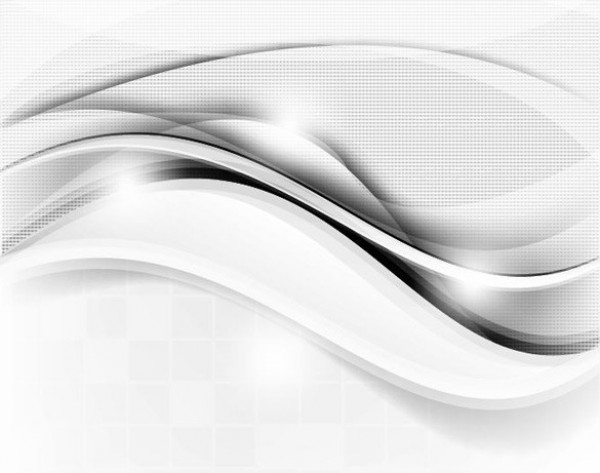 600x473 Silver Wave Fine Grid Abstract Vector Background