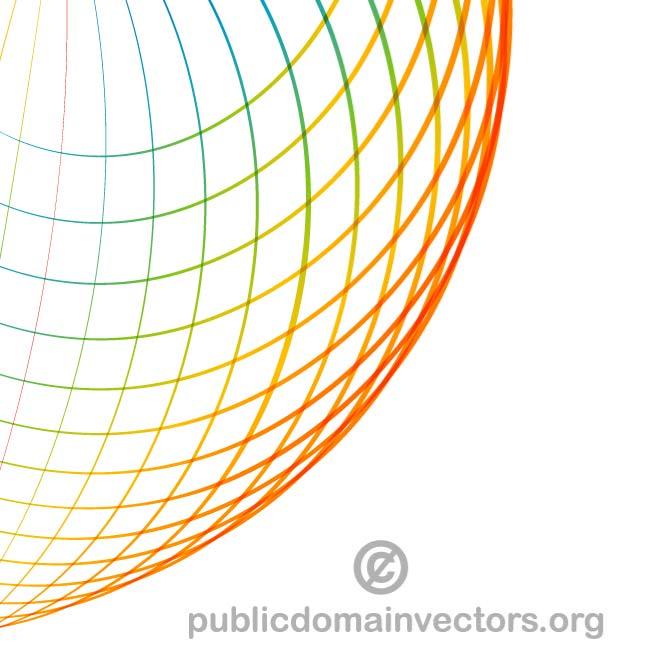 660x660 Rainbow Grid Vector Graphics