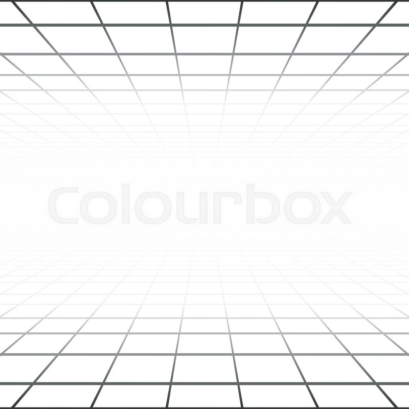 800x800 Vector Abstract Background With A Perspective Grid Stock Vector
