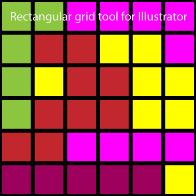 400x400 Rectangular Grid Tool Illustrator Fill Tutorial Vector Designs